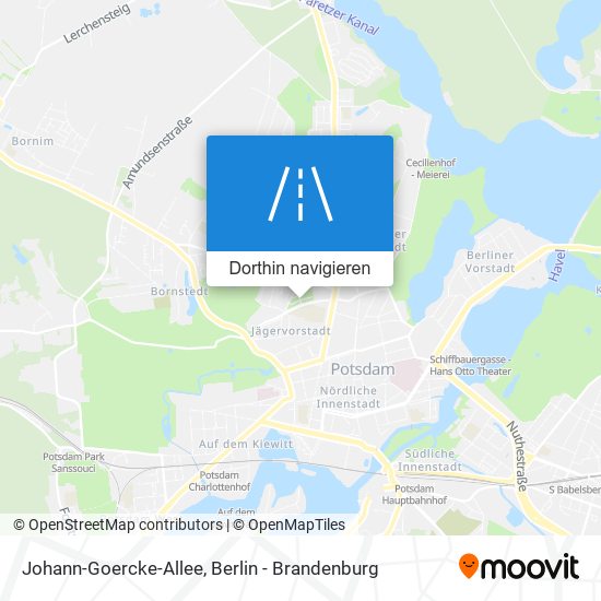 Johann-Goercke-Allee Karte