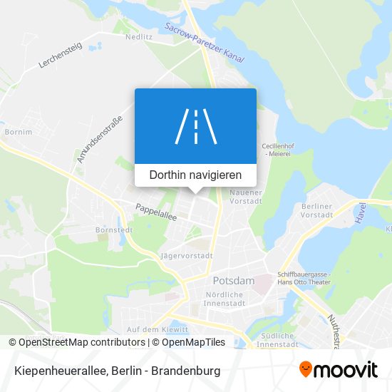 Kiepenheuerallee Karte