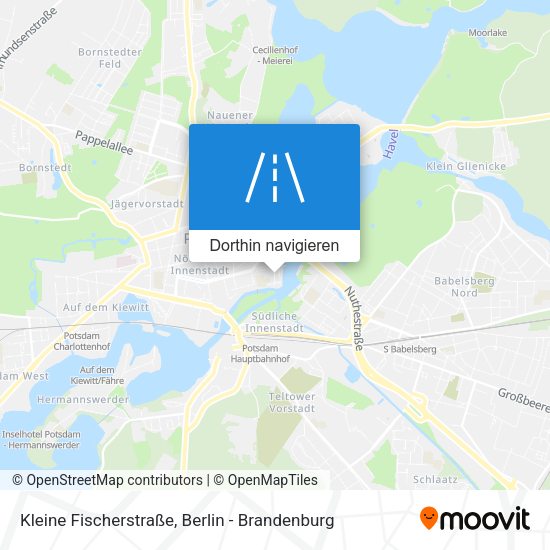 Kleine Fischerstraße Karte