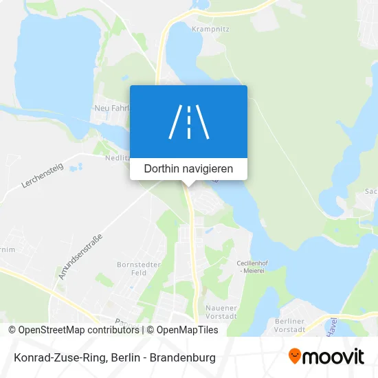 Konrad-Zuse-Ring Karte