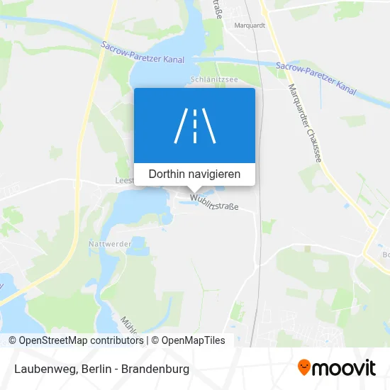 Laubenweg Karte