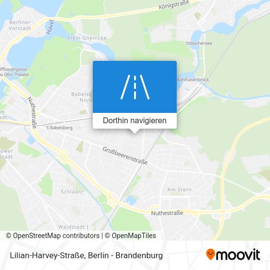 Lilian-Harvey-Straße Karte