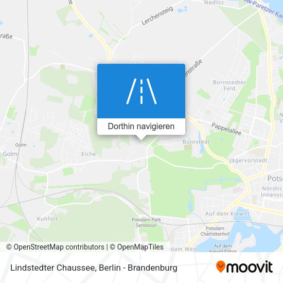 Lindstedter Chaussee Karte