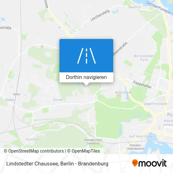 Lindstedter Chaussee Karte