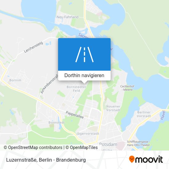 Luzernstraße Karte