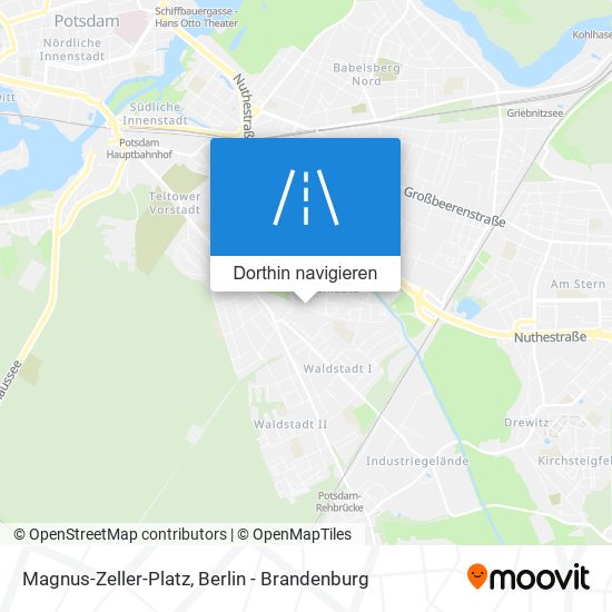 Magnus-Zeller-Platz Karte