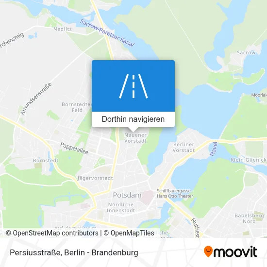 Persiusstraße Karte