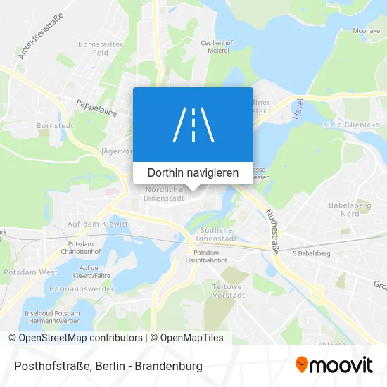 Posthofstraße Karte