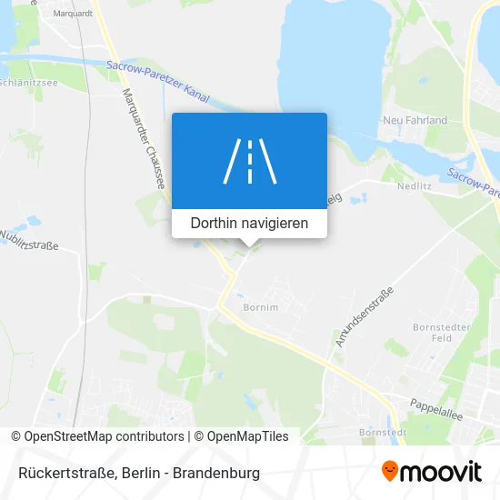 Rückertstraße Karte