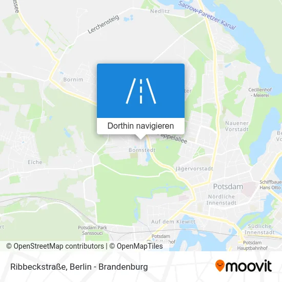Ribbeckstraße Karte