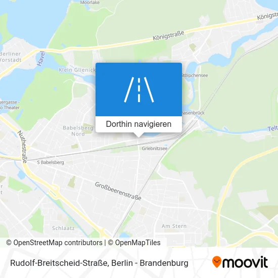 Rudolf-Breitscheid-Straße Karte
