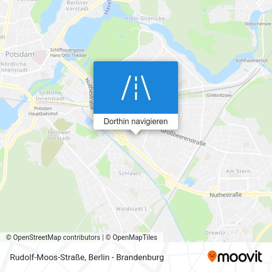 Rudolf-Moos-Straße Karte
