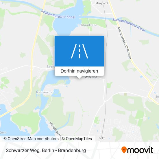 Schwarzer Weg Karte