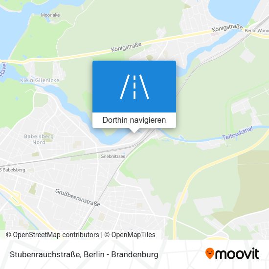 Stubenrauchstraße Karte