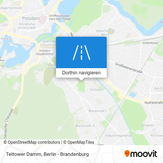 Teltower Damm Karte