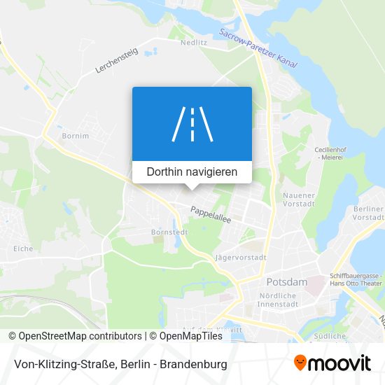 Von-Klitzing-Straße Karte