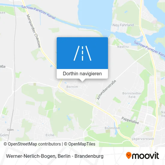 Werner-Nerlich-Bogen Karte