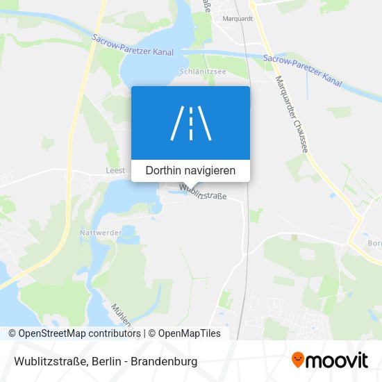Wublitzstraße Karte