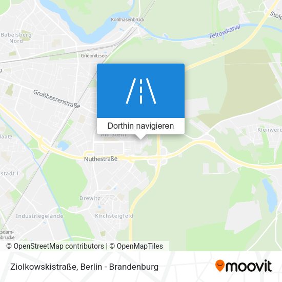 Ziolkowskistraße Karte