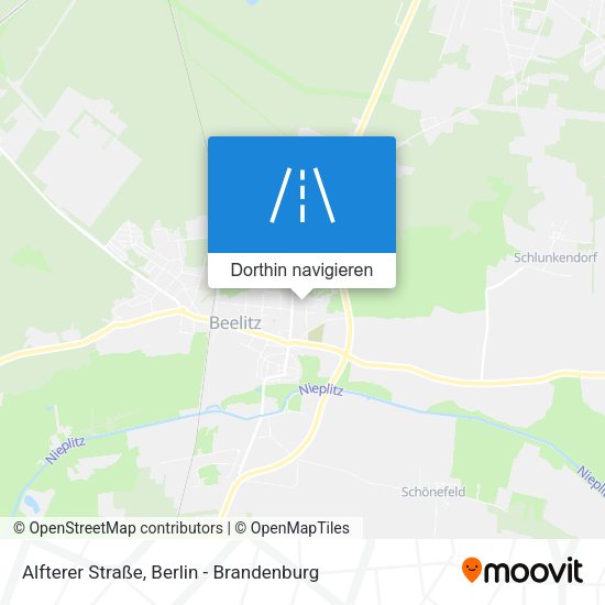 Alfterer Straße Karte