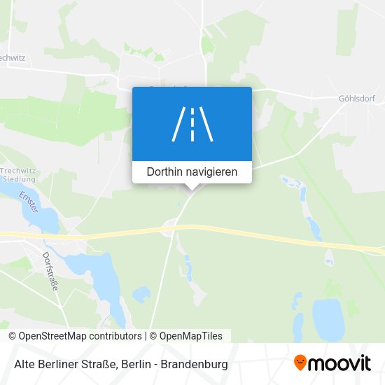 Alte Berliner Straße Karte