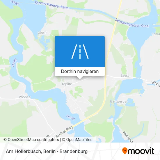 Am Hollerbusch Karte