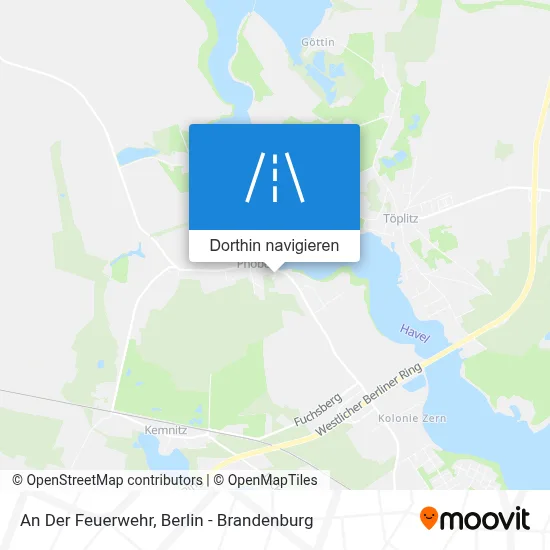 An Der Feuerwehr Karte