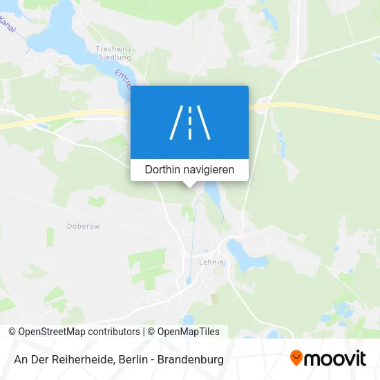 An Der Reiherheide Karte