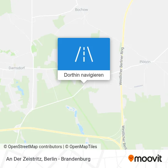 An Der Zeistritz Karte