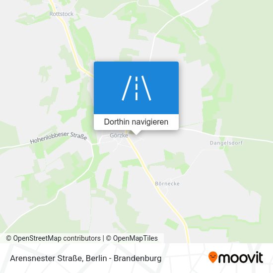 Arensnester Straße Karte