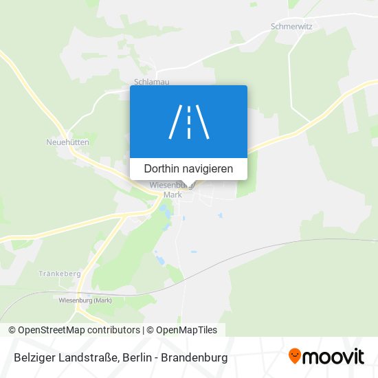 Belziger Landstraße Karte