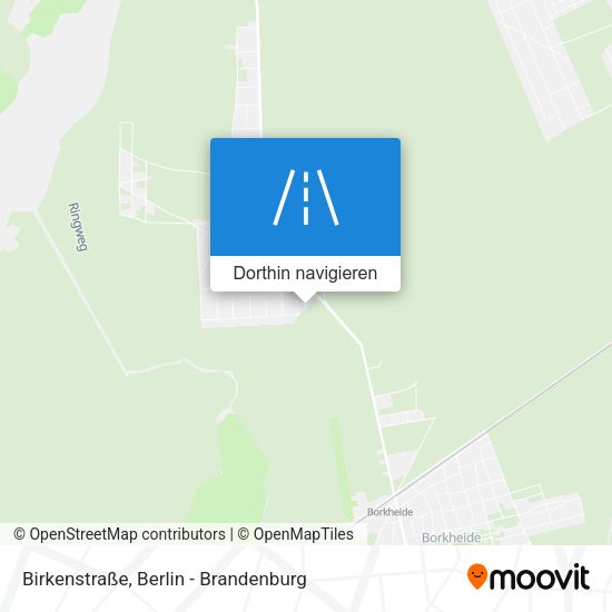 Birkenstraße Karte