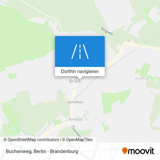 Buchenweg Karte