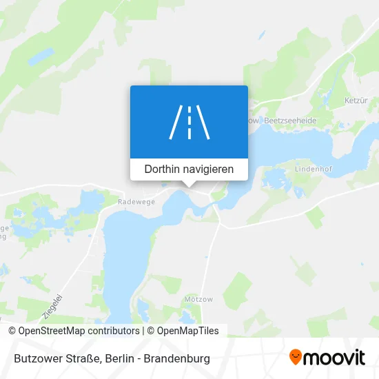 Butzower Straße Karte