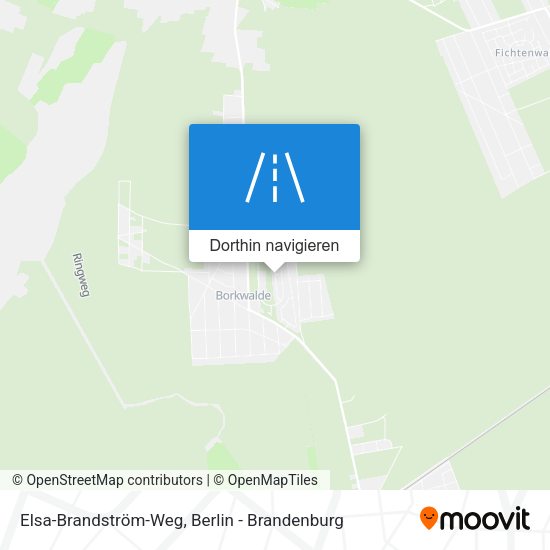 Elsa-Brandström-Weg Karte