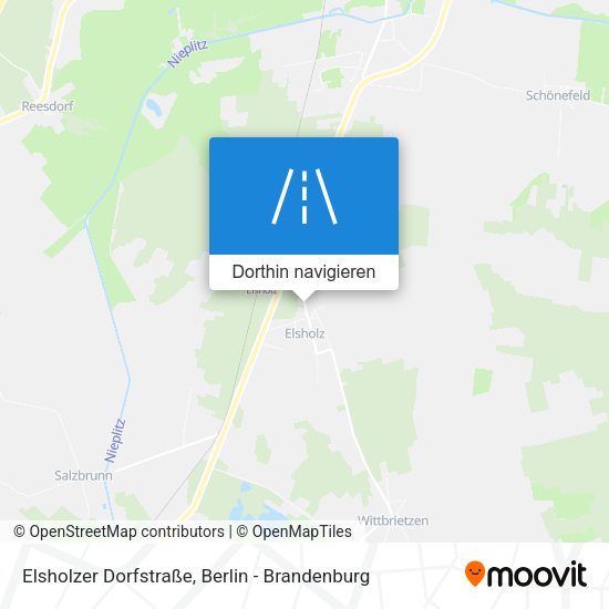 Elsholzer Dorfstraße Karte