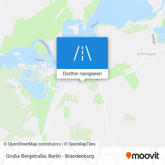 Große Bergstraße Karte