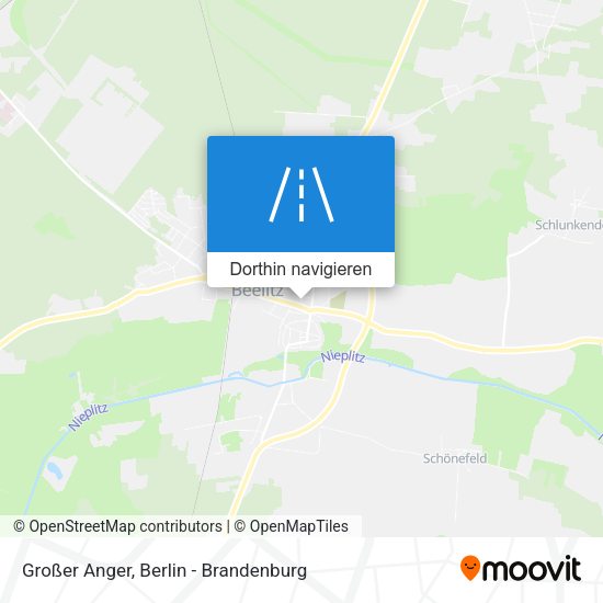 Großer Anger Karte
