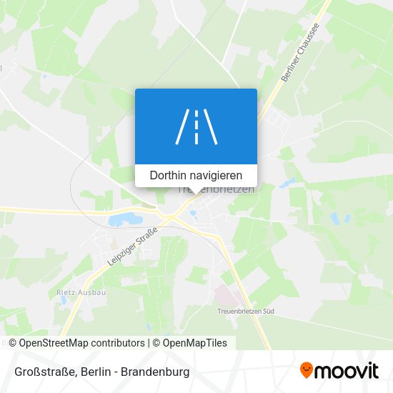 Großstraße Karte