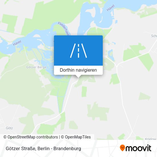 Götzer Straße Karte