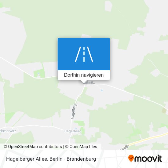 Hagelberger Allee Karte