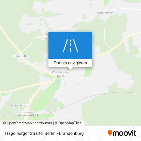 Hagelberger Straße Karte