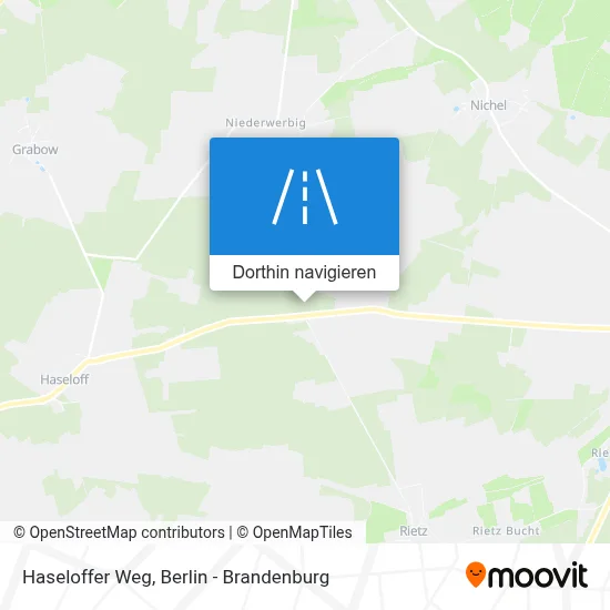 Haseloffer Weg Karte