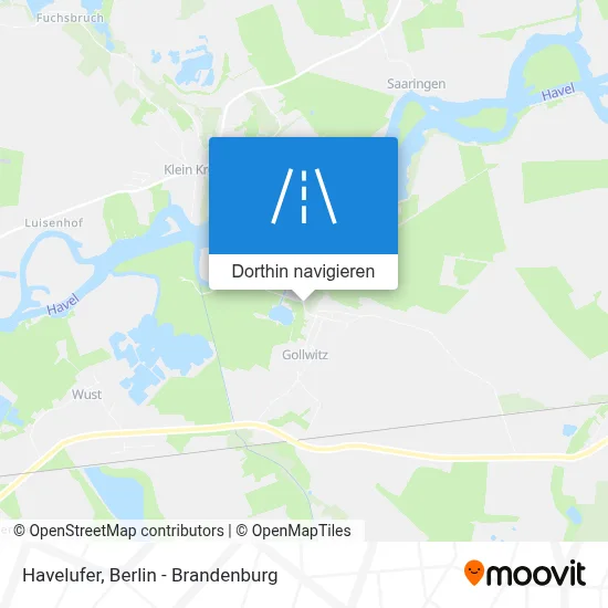 Havelufer Karte