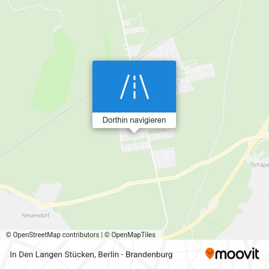 In Den Langen Stücken Karte
