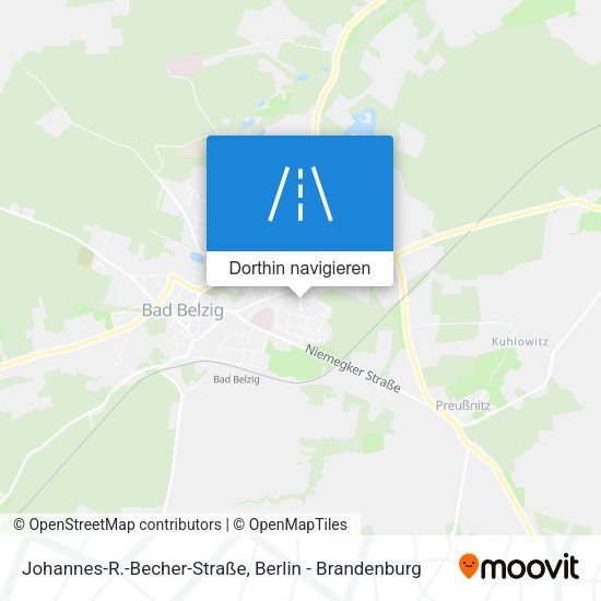 Johannes-R.-Becher-Straße Karte