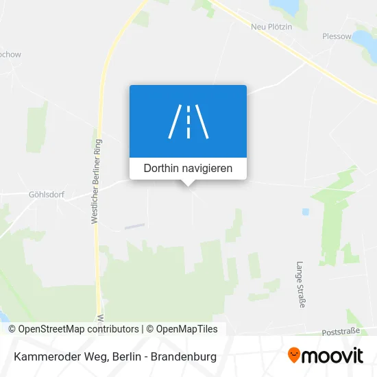 Kammeroder Weg Karte