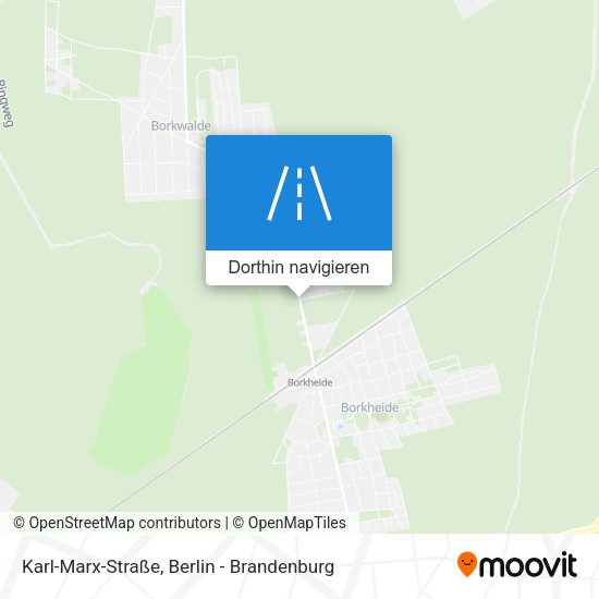 Karl-Marx-Straße Karte