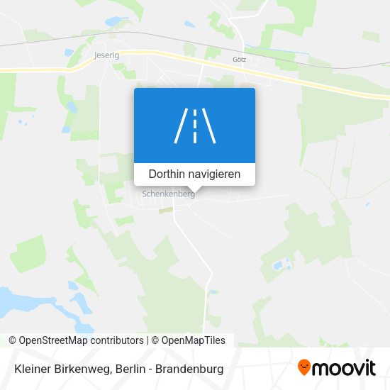 Kleiner Birkenweg Karte