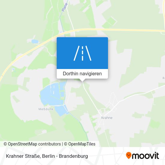 Krahner Straße Karte